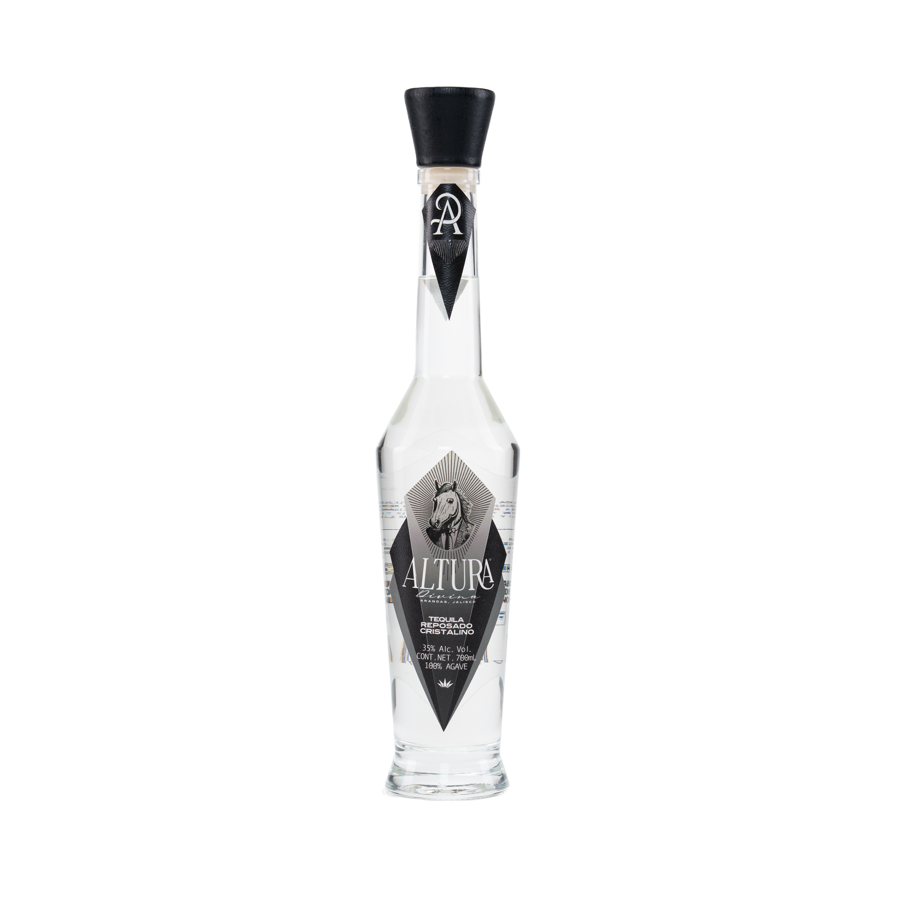 Tequila Altura Divina Reposado Cristalino 700 ml